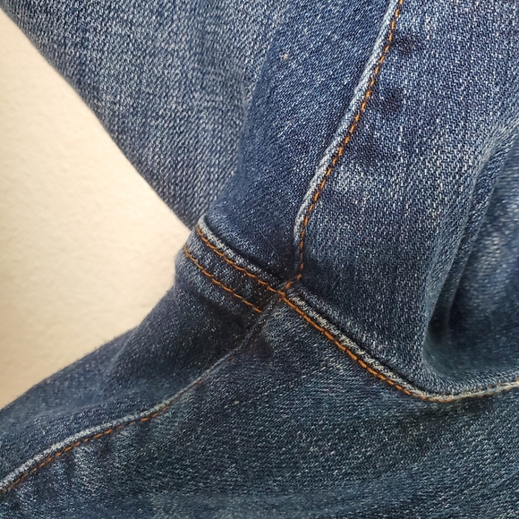 Eileen Fisher Women's Organic Cotton Straight Leg Stretch Denim Ankle Jeans - Picture 7 of 12